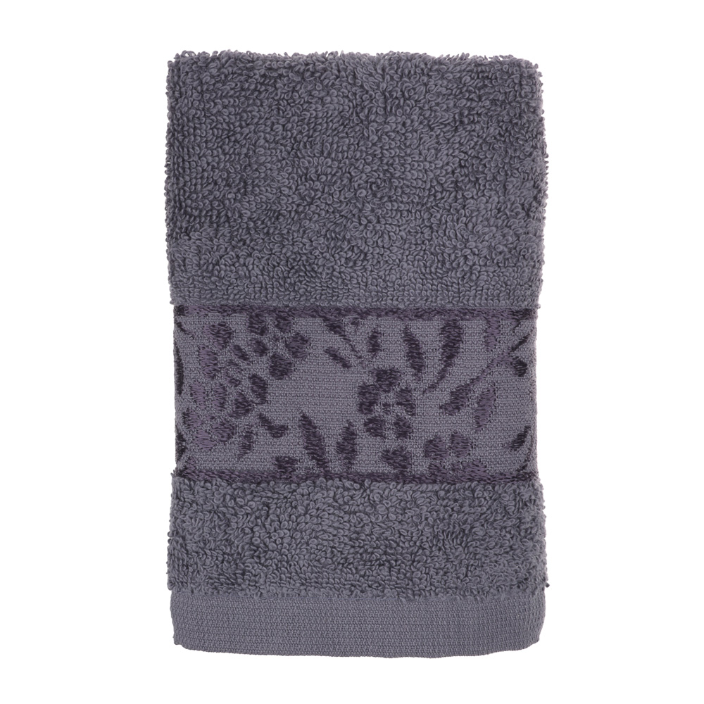 PROVANCE Шарли Комплект полотенец махровых, 100% хлопок, 30х50, 50х90, 70х130, 430г/м, фиолетовый, арт.№ 484-180