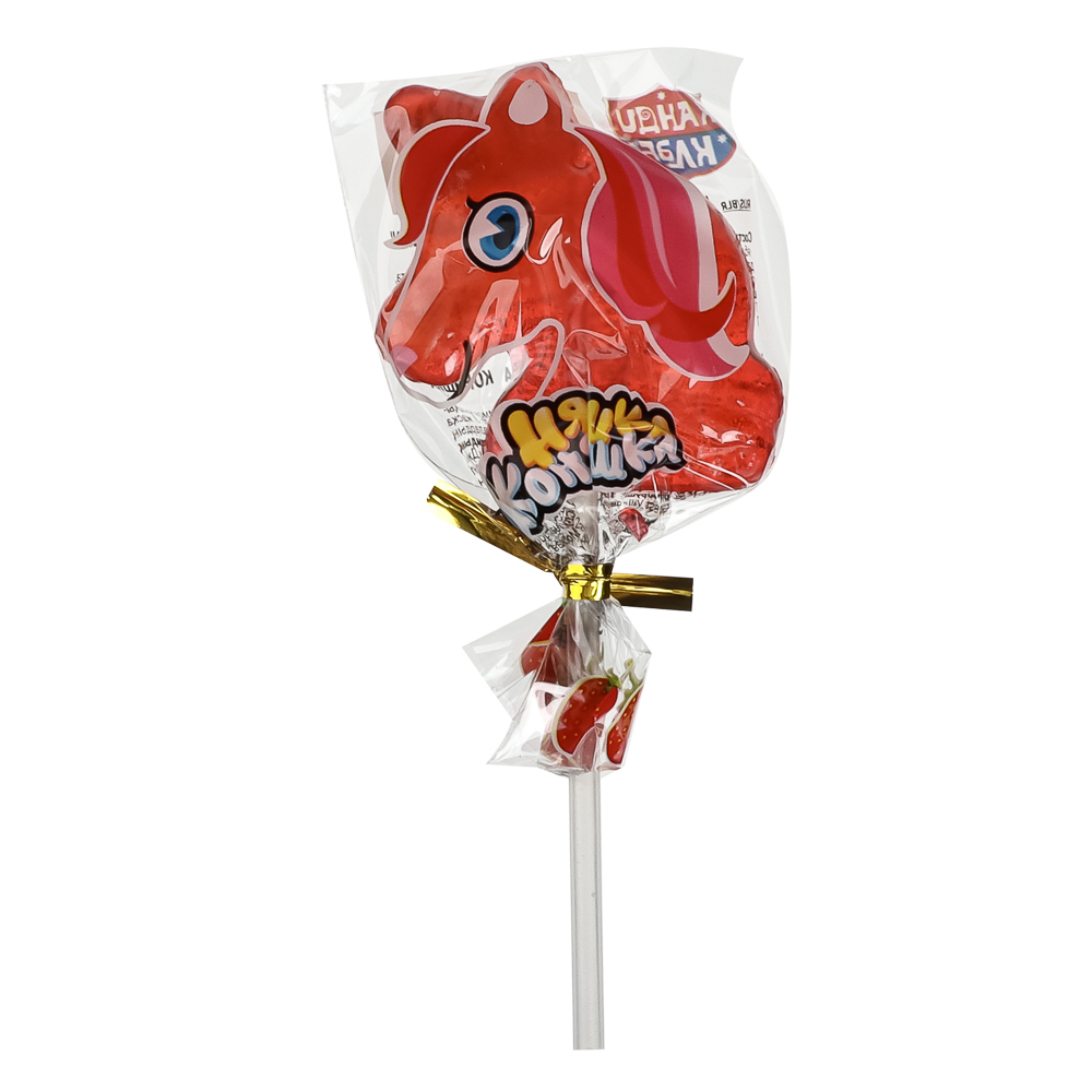 Карамель на палочке "Няшка Коняшка" ассорти 15г, арт.№ 347-511