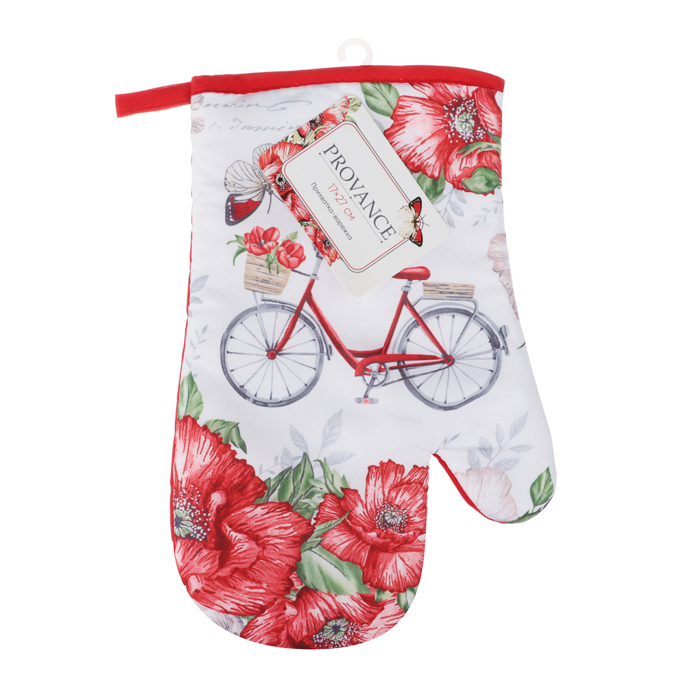 PROVANCE Маковое поле Прихватка-варежка, 100% полиэстер, 17х27см, арт.№ 488-085