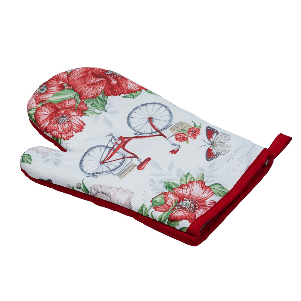 PROVANCE Маковое поле Прихватка-варежка, 100% полиэстер, 17х27см, арт.№ 488-085