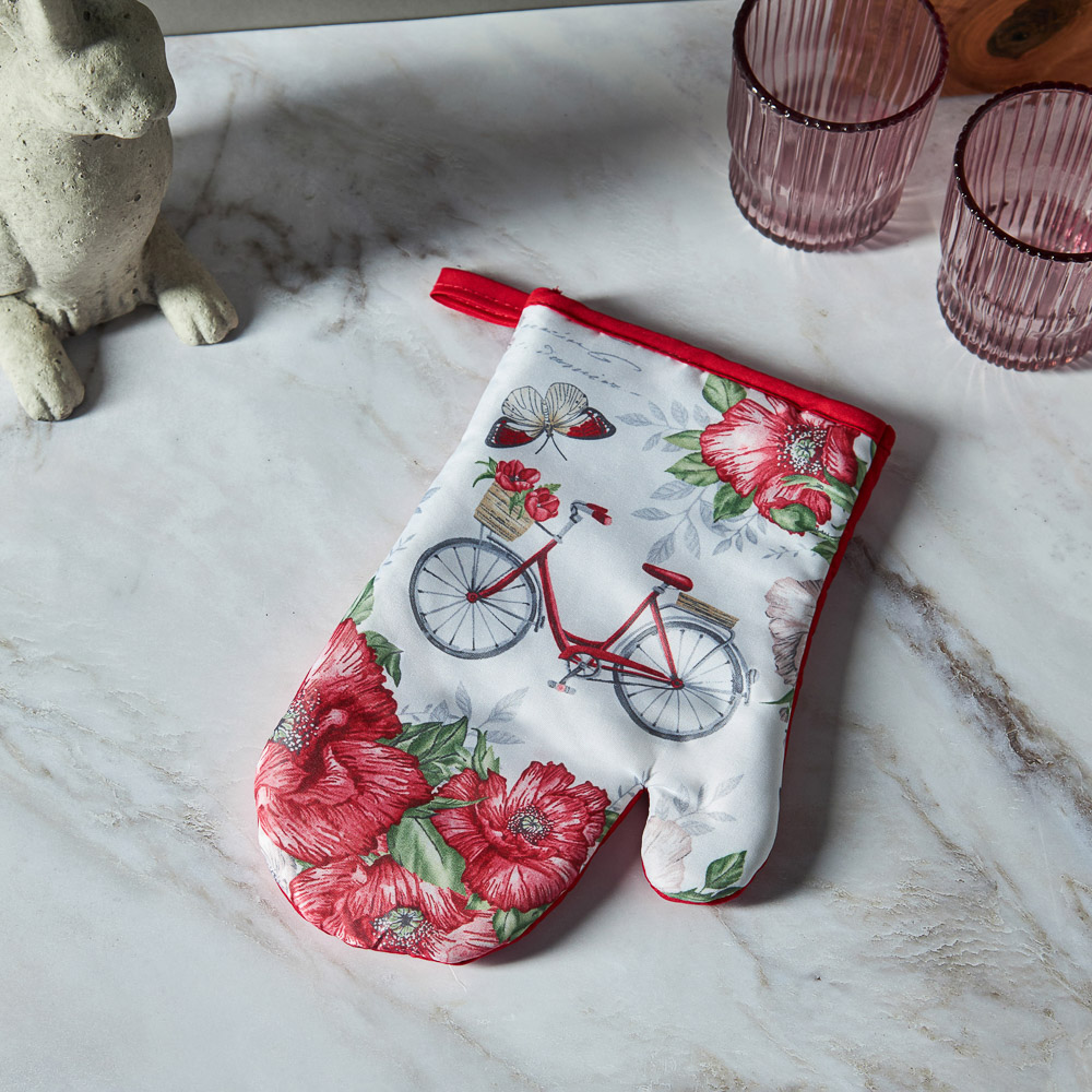 PROVANCE Маковое поле Прихватка-варежка, 100% полиэстер, 17х27см, арт.№ 488-085