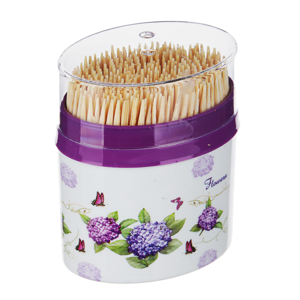 Зубочистки тм VETTA, бамбук, пластиковая упаковка, 300шт, арт.№ 437-243