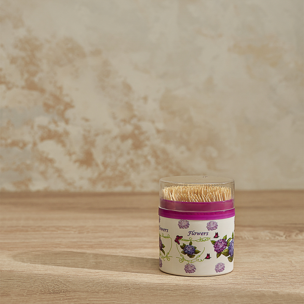 Зубочистки тм VETTA, бамбук, пластиковая упаковка, 300шт, арт.№ 437-243