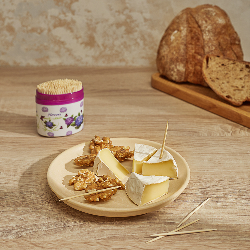 Зубочистки тм VETTA, бамбук, пластиковая упаковка, 300шт, арт.№ 437-243