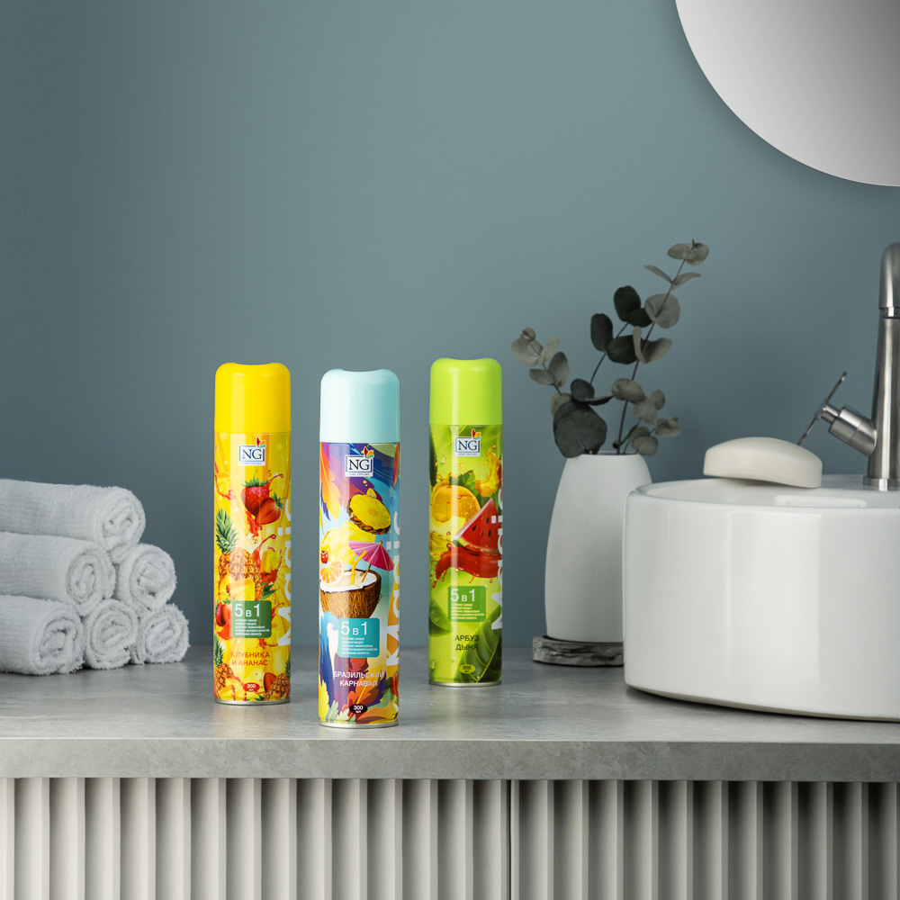 NEW GALAXY Освежитель воздуха Magic, 300 мл, Арбуз и дыня, арт.№ 778-165