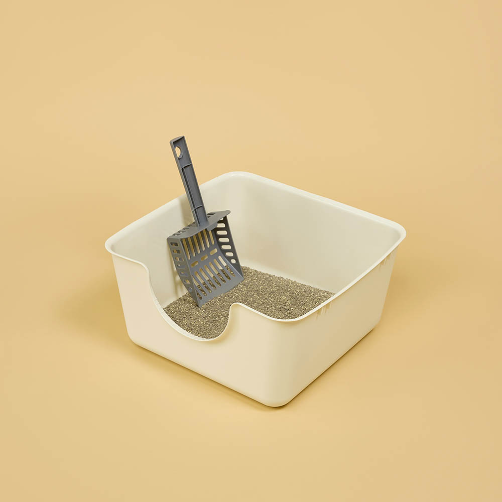 VETTA Лоток для домашних животных, пластмасса, 35х17,5х34,5 см, с совком, арт.№ 273-227