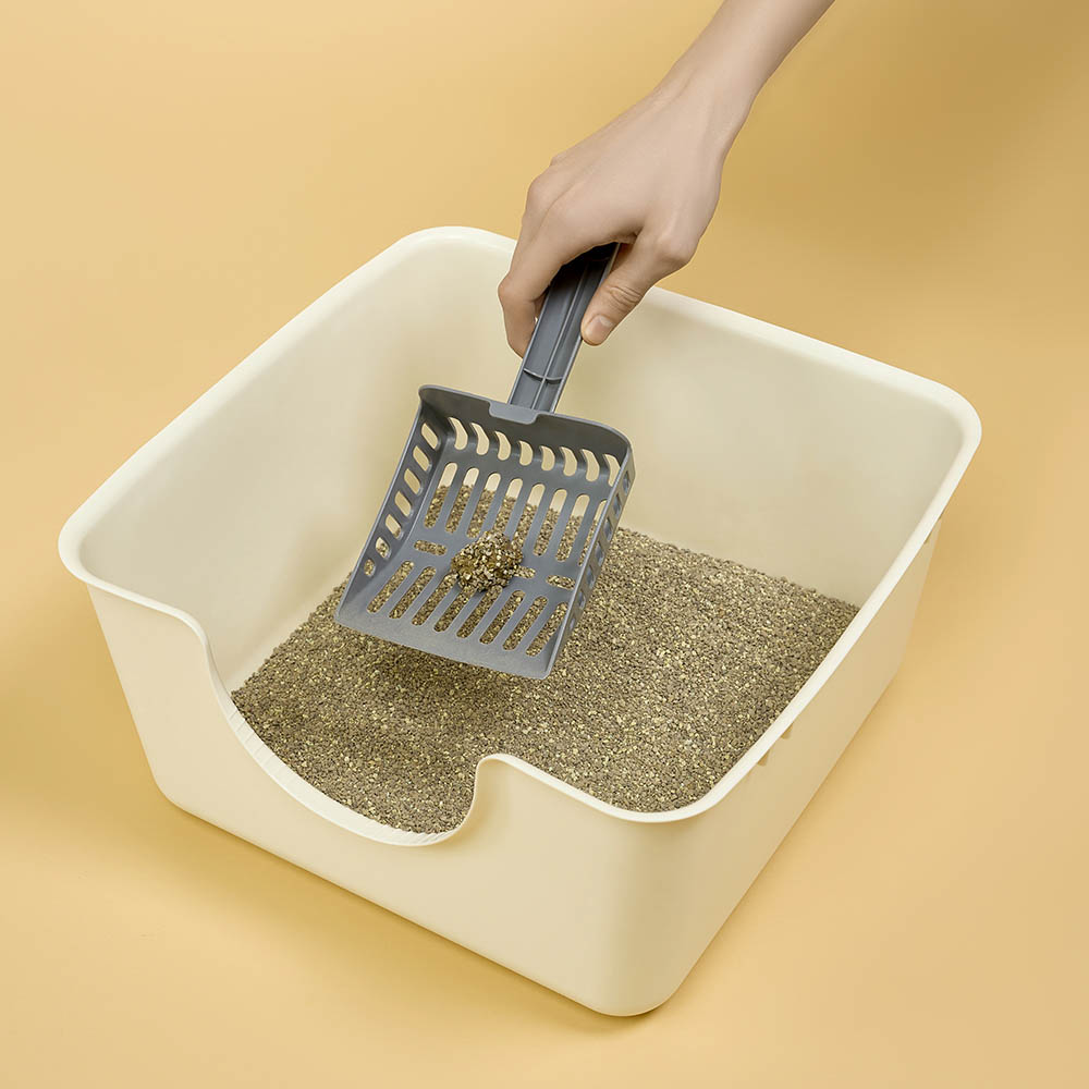 VETTA Лоток для домашних животных, пластмасса, 35х17,5х34,5 см, с совком, арт.№ 273-227