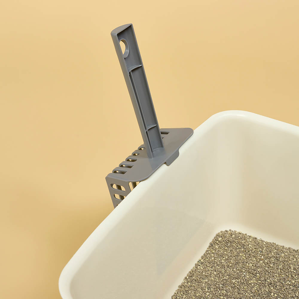 VETTA Лоток для домашних животных, пластмасса, 35х17,5х34,5 см, с совком, арт.№ 273-227