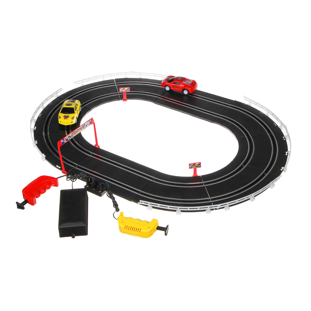 ИГРОЛЕНД Автотрек на пульте управления, PP, ABS, 4C, 41,5х30,5х 4,5см, арт.№ 276-114