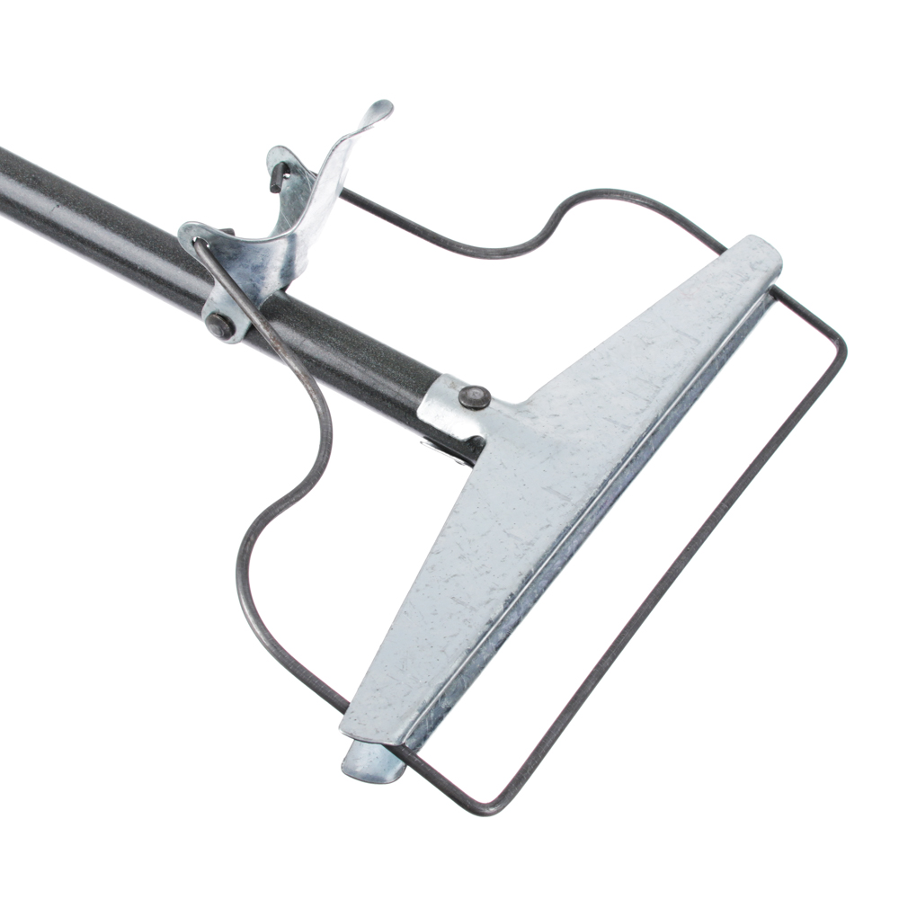 Швабра-тряпкодержатель металлическая, сталь, 1220х190х20мм, арт.№ 444-362