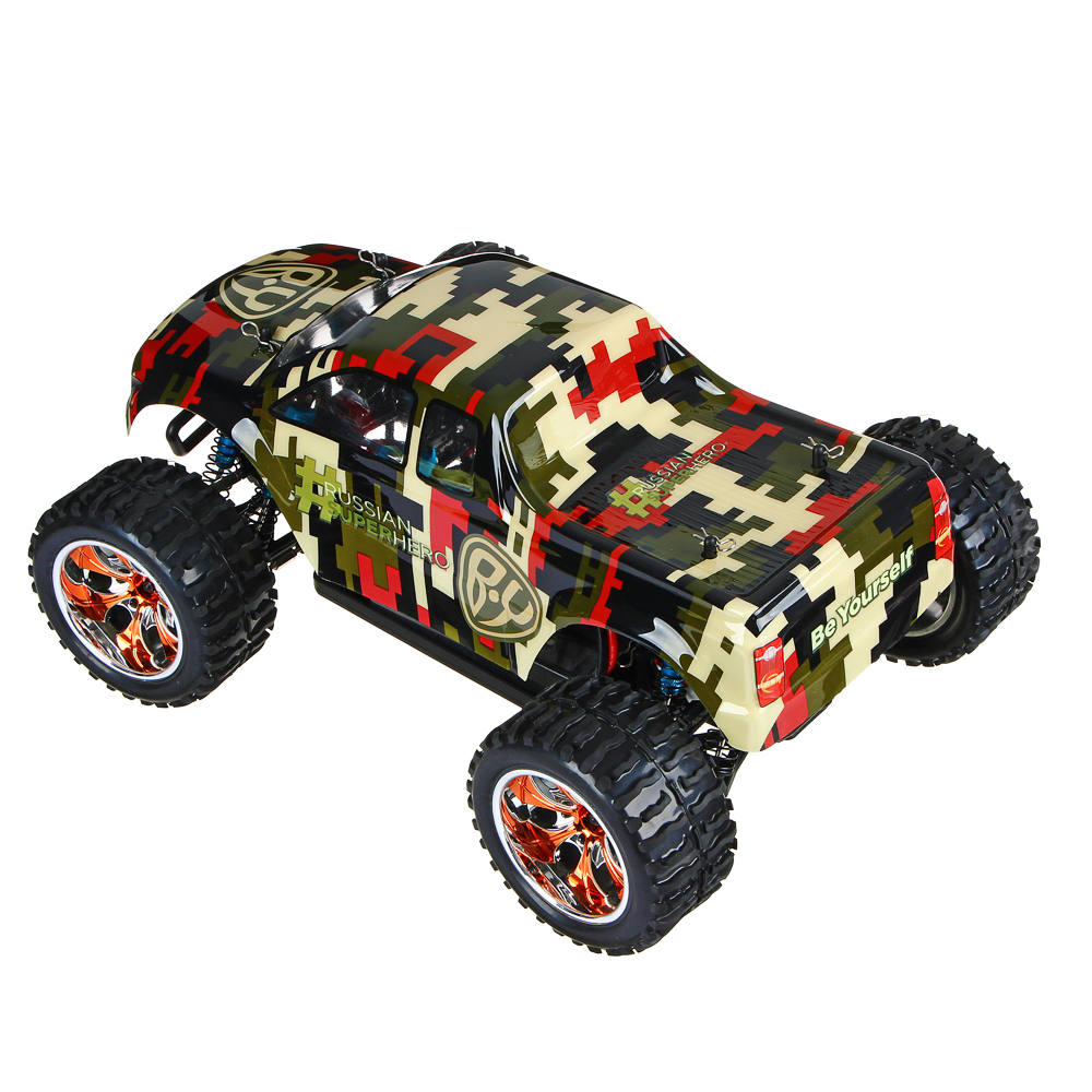 BY Машина РУ Высокоскоростной внедорожник, АКБ и ЗУ, 4АА, АБС, металл, 60,5х34х23,2 см, арт.№ 293-107