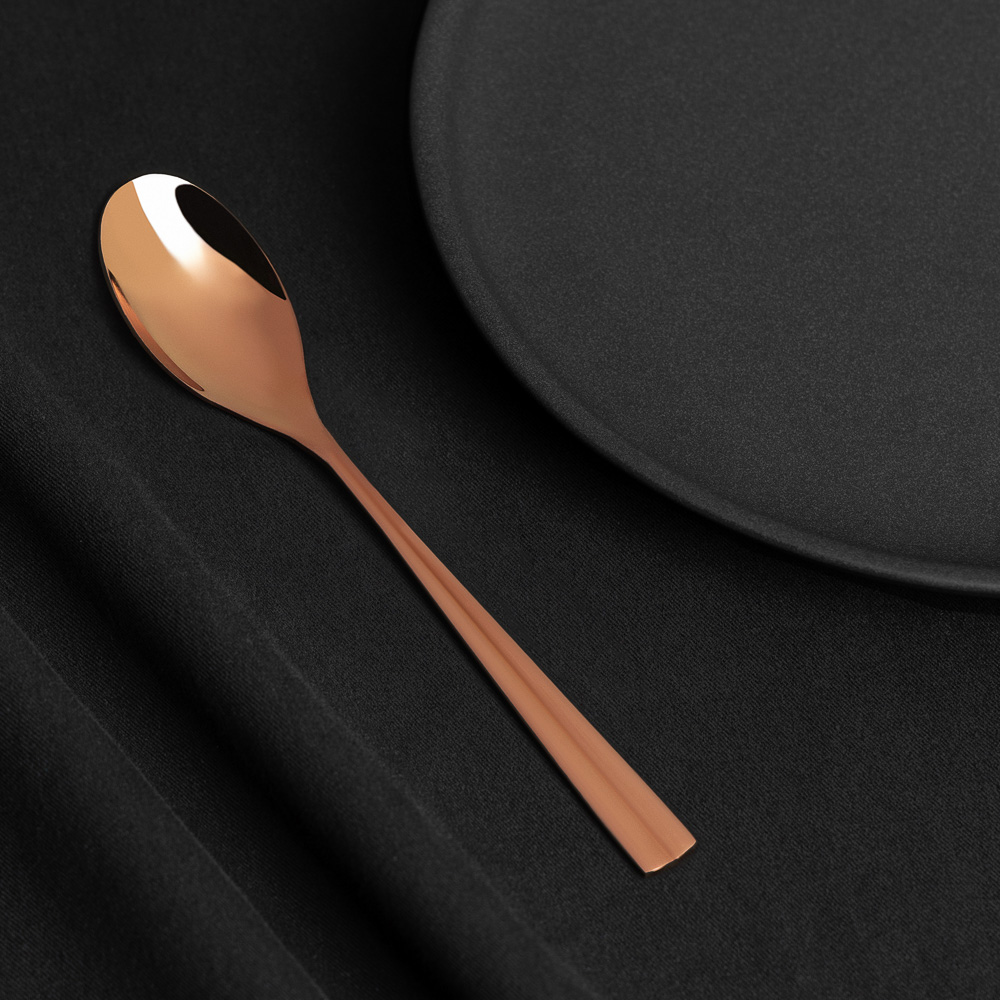 BY COLLECTION Ларре Ложка столовая, 1 пр. на блистере, нерж.сталь 18/10  (white line), арт.№ 815-410