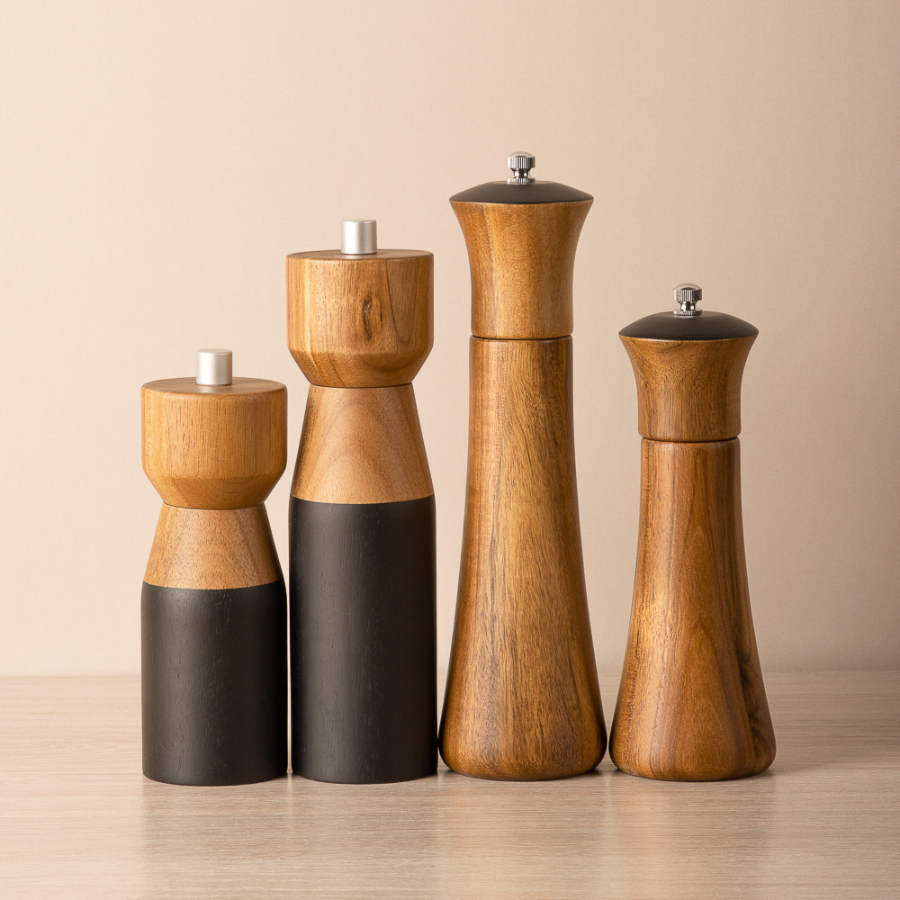 BY COLLECTION Мельница для специй, 6.5x6.5x24см, акация, арт.№ 827-107