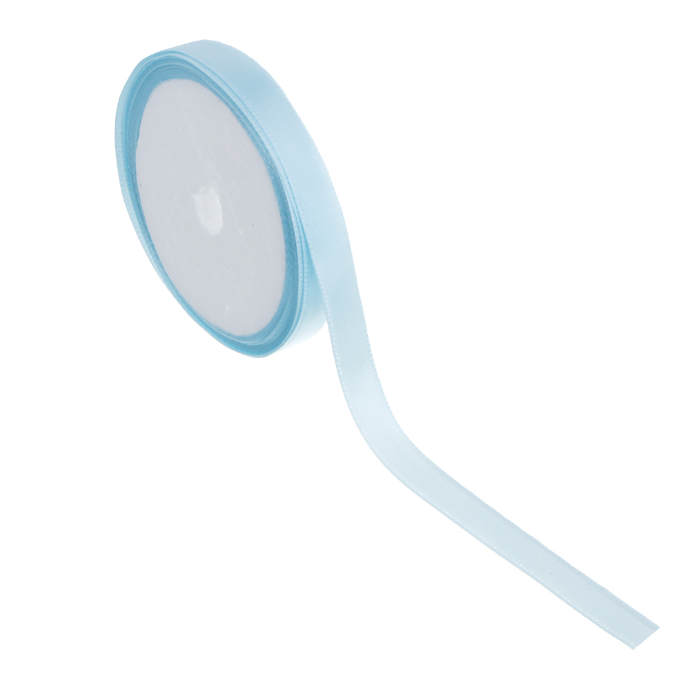 Лента для подарков атласная набор 5 цветов, 1 см x 4,5 м, полиэстер, арт.1, арт.№ 505-162