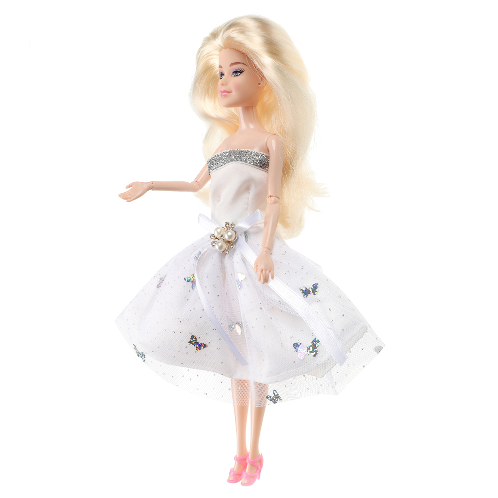 ИГРОЛЕНД Кукла нарядная 27 см, PP, PVC, 10х5х32,5 см, 6 диза, арт.№ 436-146
