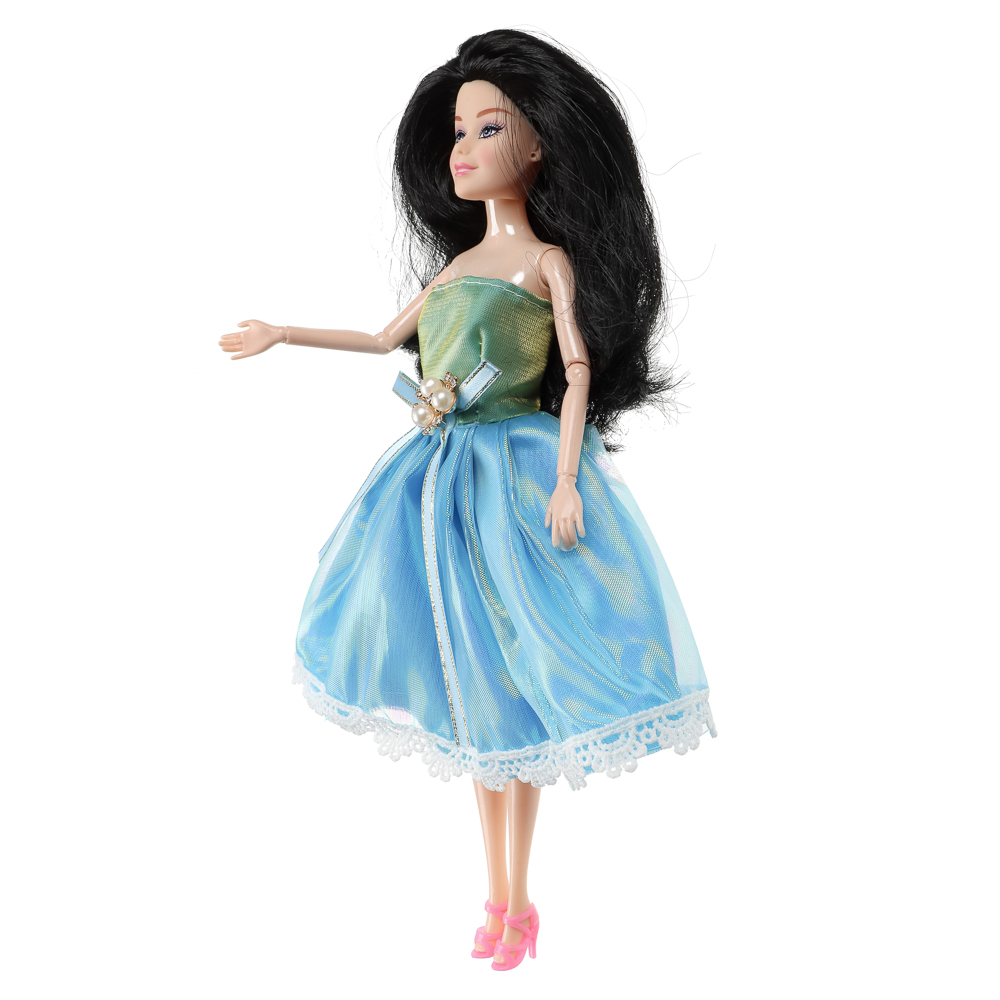 ИГРОЛЕНД Кукла нарядная 27 см, PP, PVC, 10х5х32,5 см, 6 диза, арт.№ 436-146