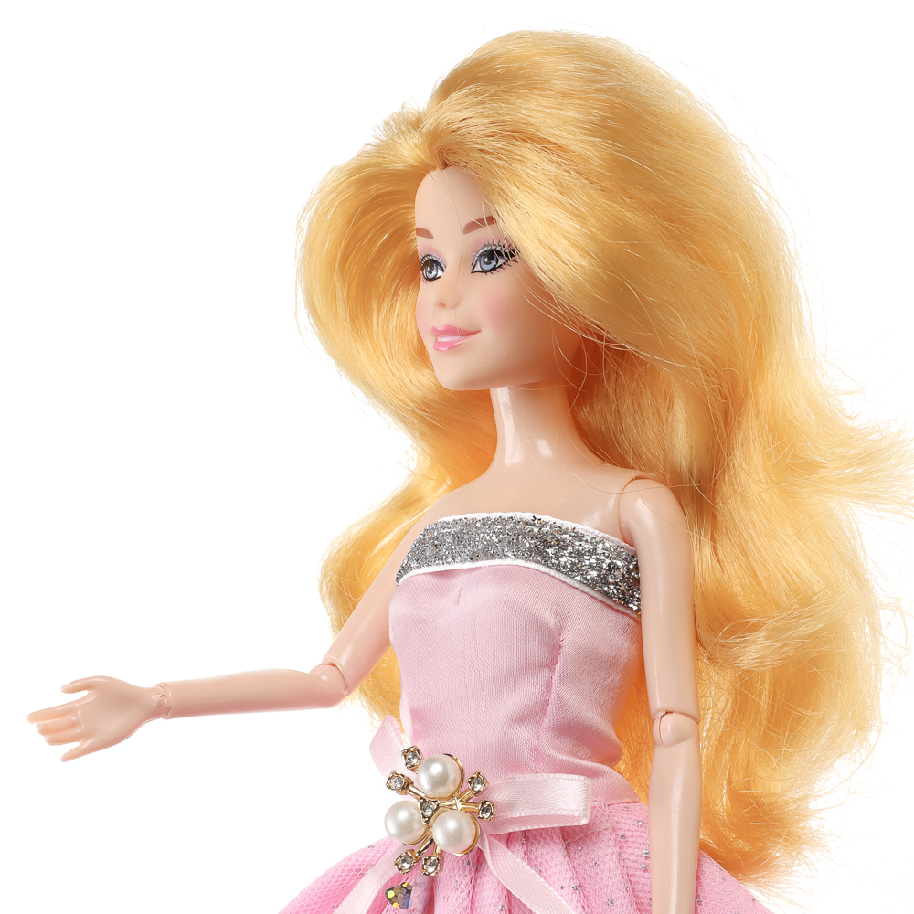ИГРОЛЕНД Кукла нарядная 27 см, PP, PVC, 10х5х32,5 см, 6 диза, арт.№ 436-146