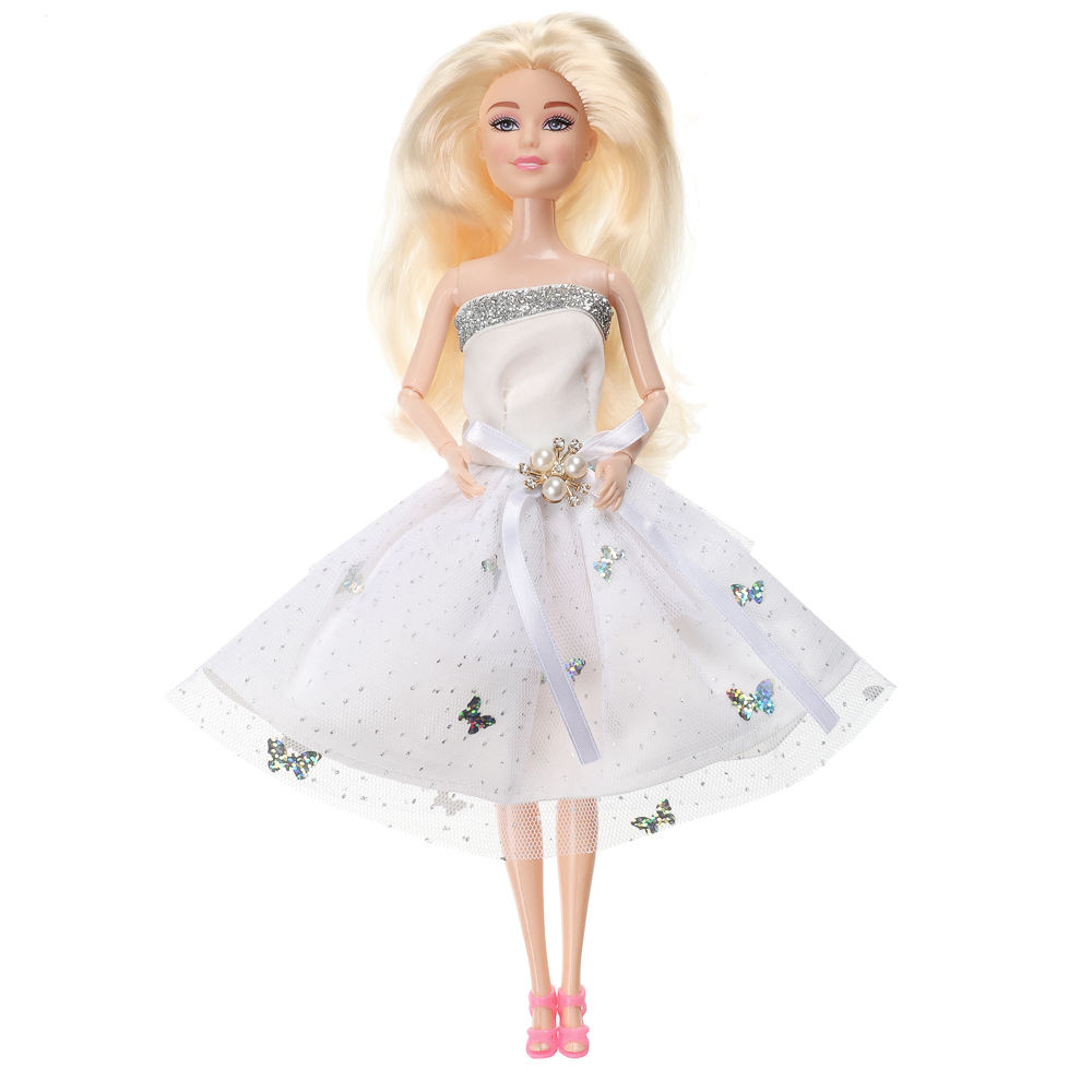 ИГРОЛЕНД Кукла нарядная 27 см, PP, PVC, 10х5х32,5 см, 6 диза, арт.№ 436-146