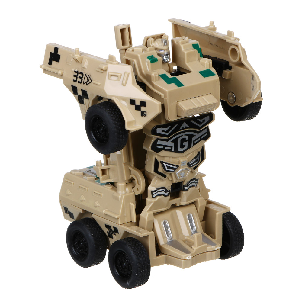 ИГРОЛЕНД Бронетрансформер "Военная операция" 2 в 1, удар, ABS, 14х7х7,5 см, 2 дизайна, арт.№ 296-003