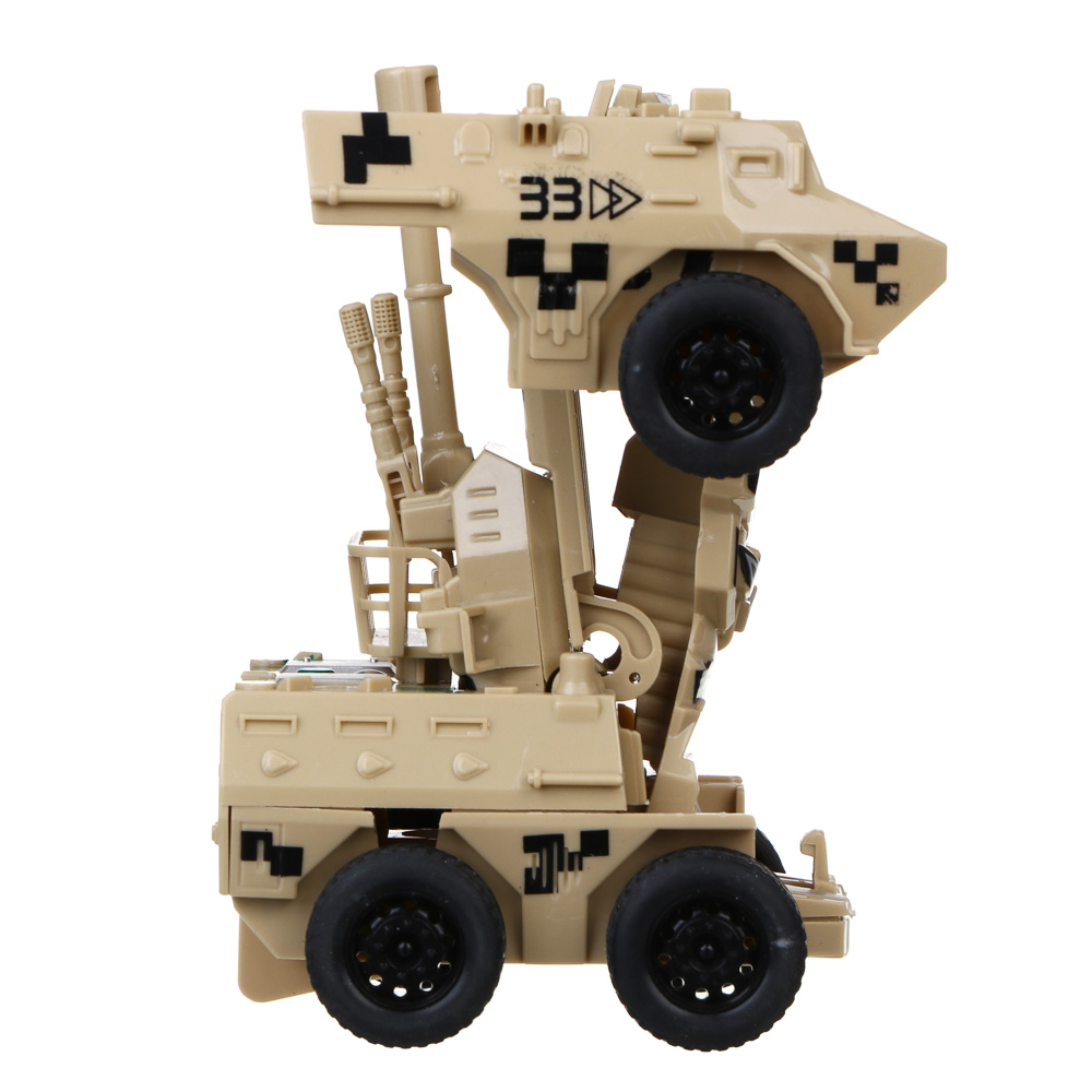 ИГРОЛЕНД Бронетрансформер "Военная операция" 2 в 1, удар, ABS, 14х7х7,5 см, 2 дизайна, арт.№ 296-003