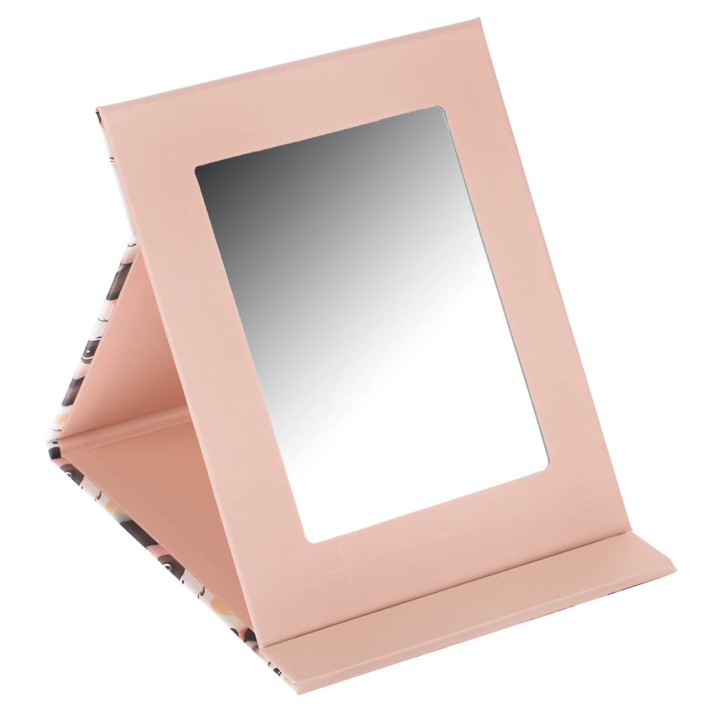 ЮНИLOOK Зеркало настольное, трансформер, картон, 13,5x17,2см, 12 цветов, арт.№ 347-049
