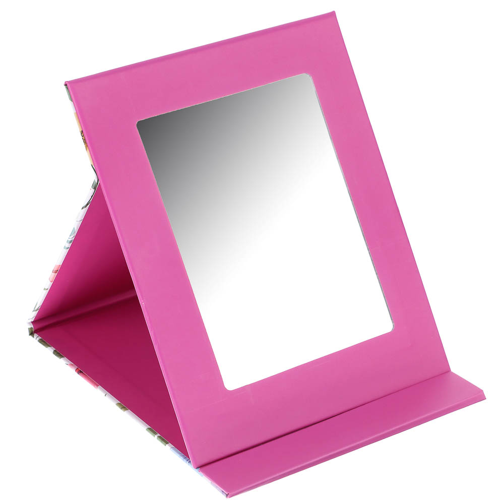 ЮНИLOOK Зеркало настольное, трансформер, картон, 13,5x17,2см, 12 цветов, арт.№ 347-049