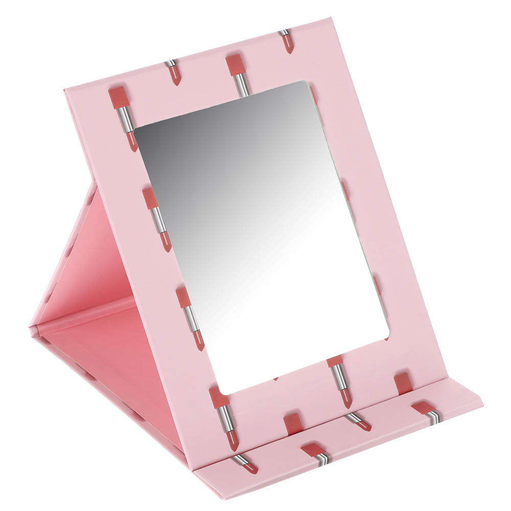 ЮНИLOOK Зеркало настольное, трансформер, картон, 13,5x17,2см, 12 цветов, арт.№ 347-049