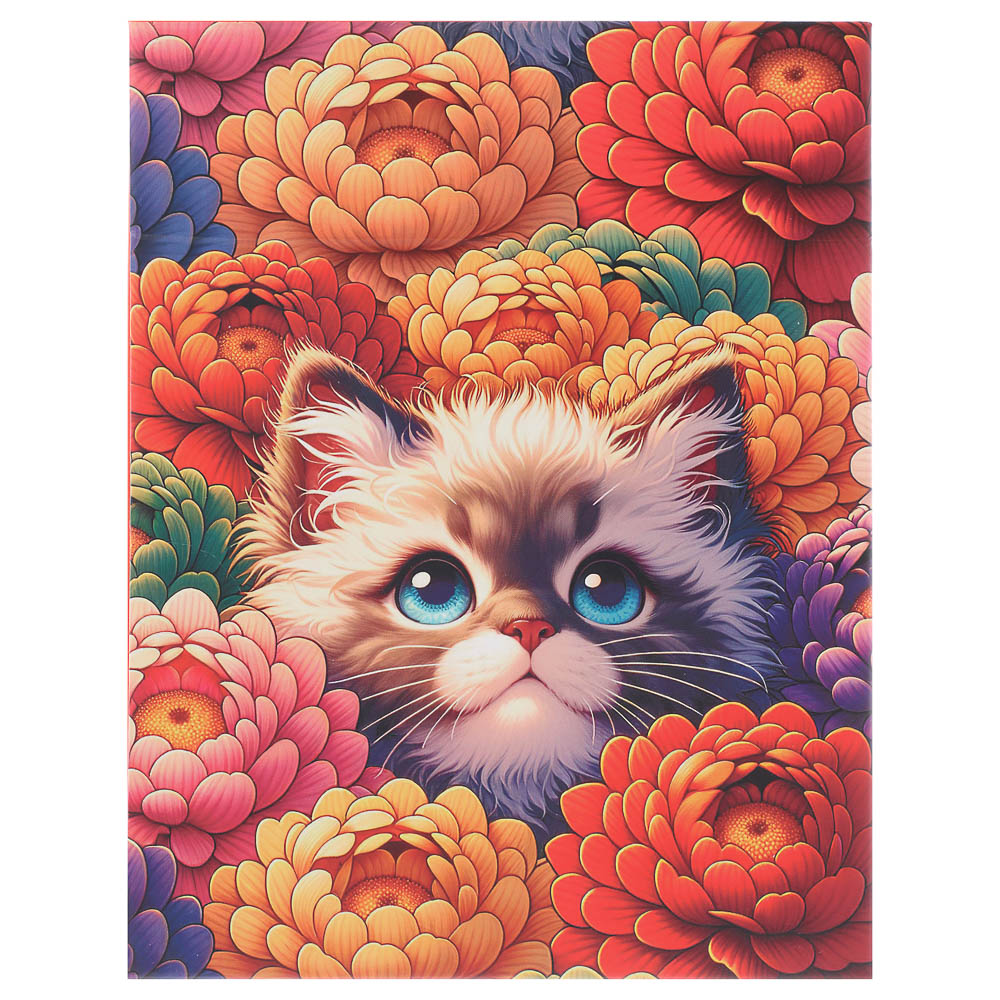 ЮНИLOOK Зеркало настольное, трансформер, картон, 13,5x17,2см, 12 цветов, арт.№ 347-049