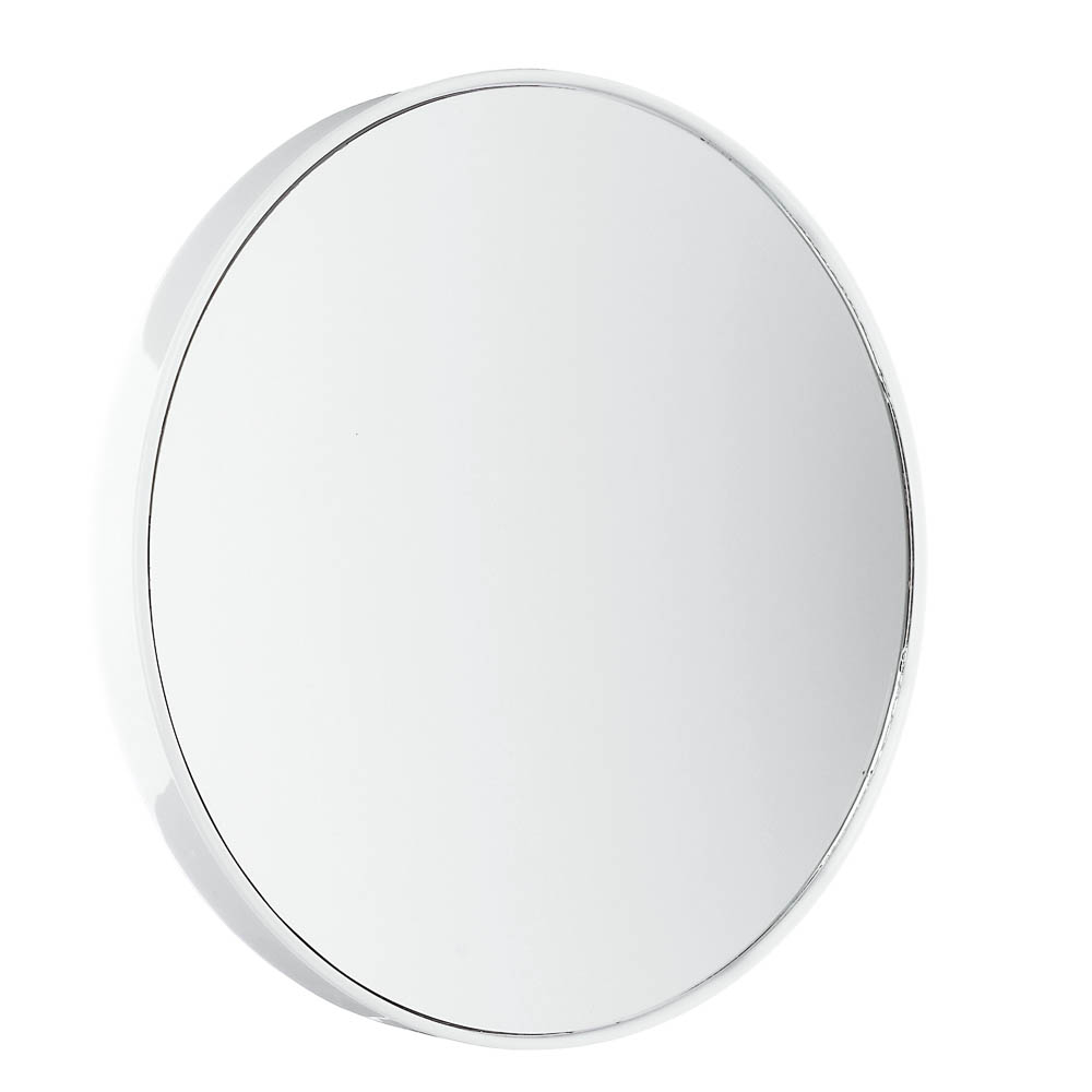 ЮНИLOOK Зеркало с 10-ти кратным увеличением на присосках, металл, пластик, d13см, арт.№ 347-053