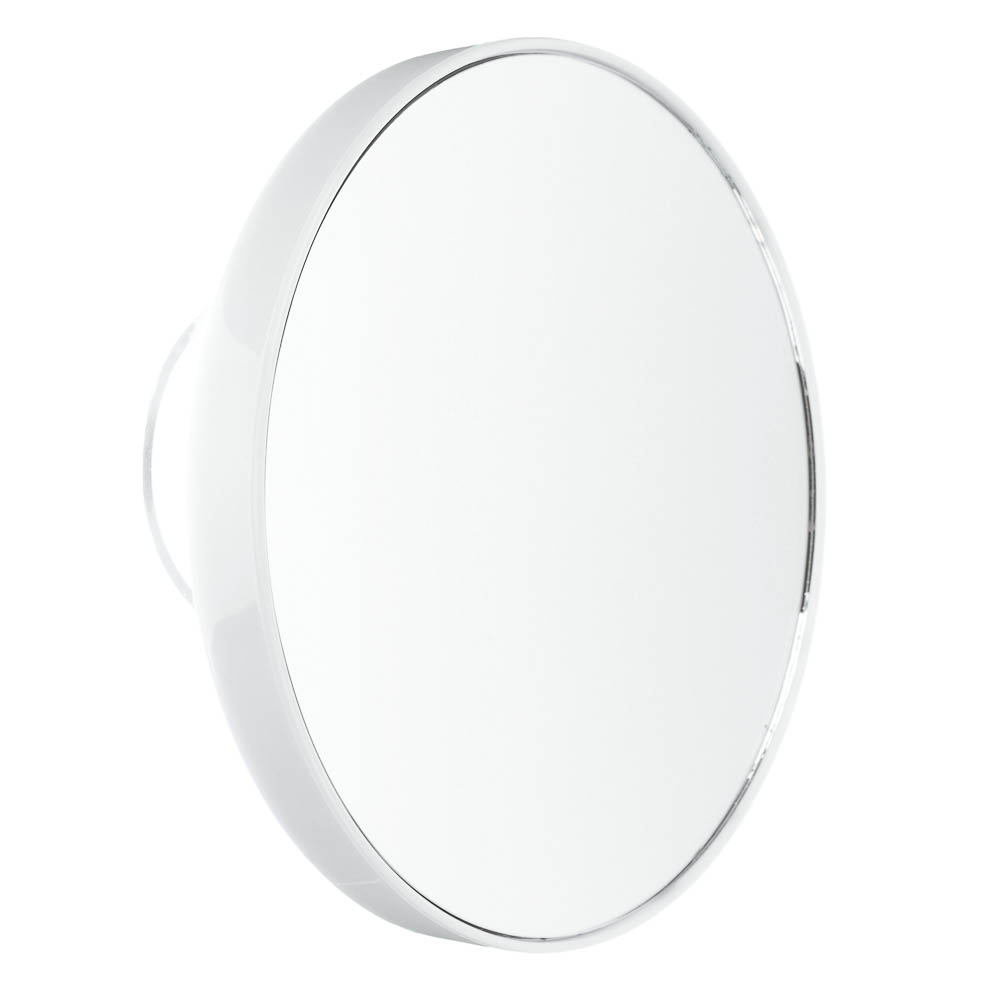 ЮНИLOOK Зеркало с 10-ти кратным увеличением на присосках, металл, пластик, d13см, арт.№ 347-053