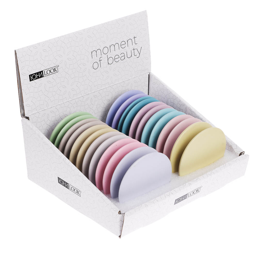 ЮНИLOOK Зеркало карманное, металл, стекло, d7,5см, 6-12 дизайнов, арт.№ 301-120