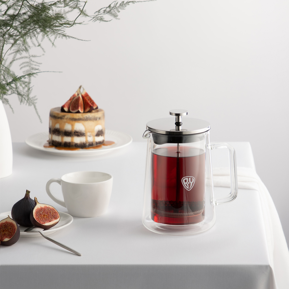 BY COLLECTION Френч-пресс 600мл, жаропрочное стекло, двойные стенки, арт.№ 850-202