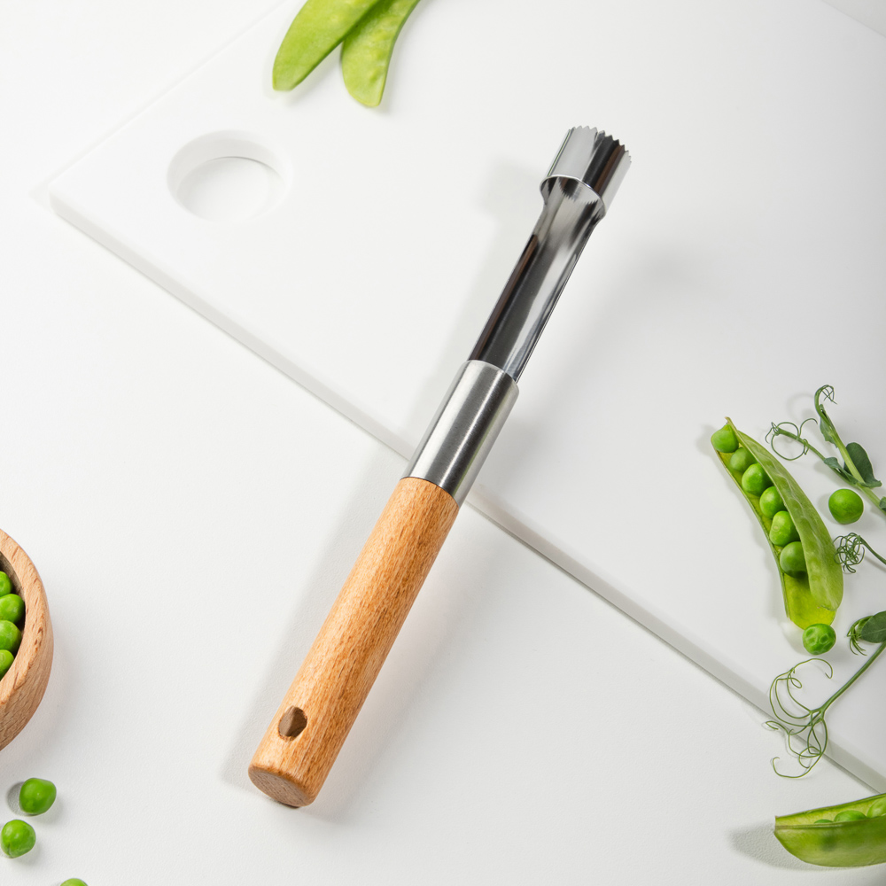 SATOSHI ЭКО Нож для удаления сердцевины яблок, 21.4х2.2см, нерж.сталь, бук, арт.№ 882-390