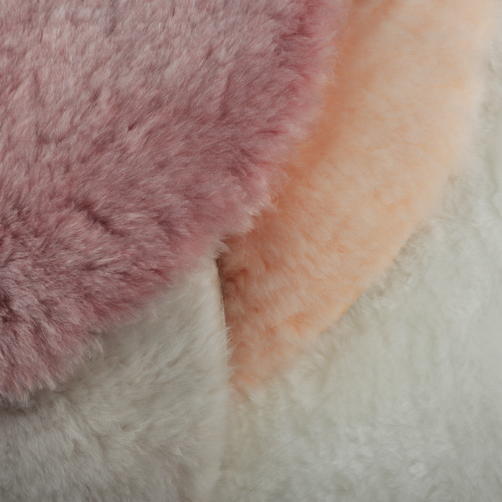 VETTA Коврик универсальный круглый, иск.мех, акрил, d70см, 4 цвета, арт.№ 462-719