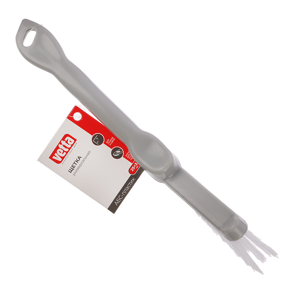 VETTA Щетка универсальная, тонкая, 25х3,5см, пластик, арт.№ 445-382