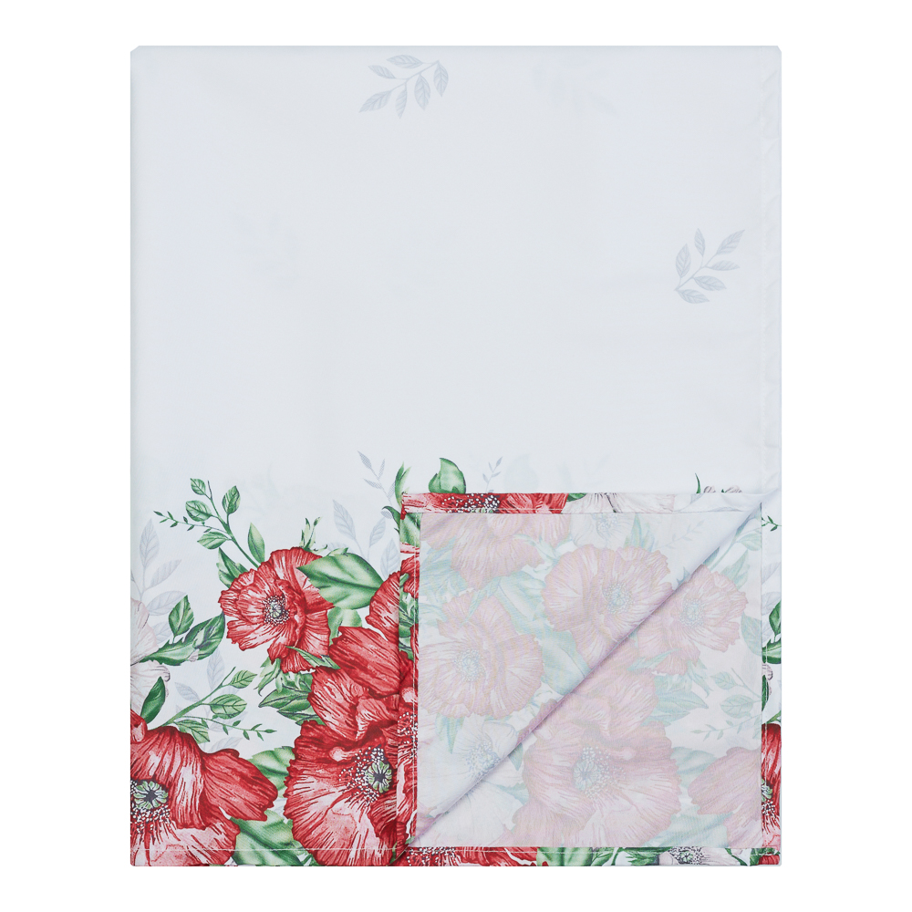 PROVANCE Маковое поле Скатерть текстильная 140х180см с водоотталкивающей пропиткой, 100% полиэстер, арт.№ 488-096