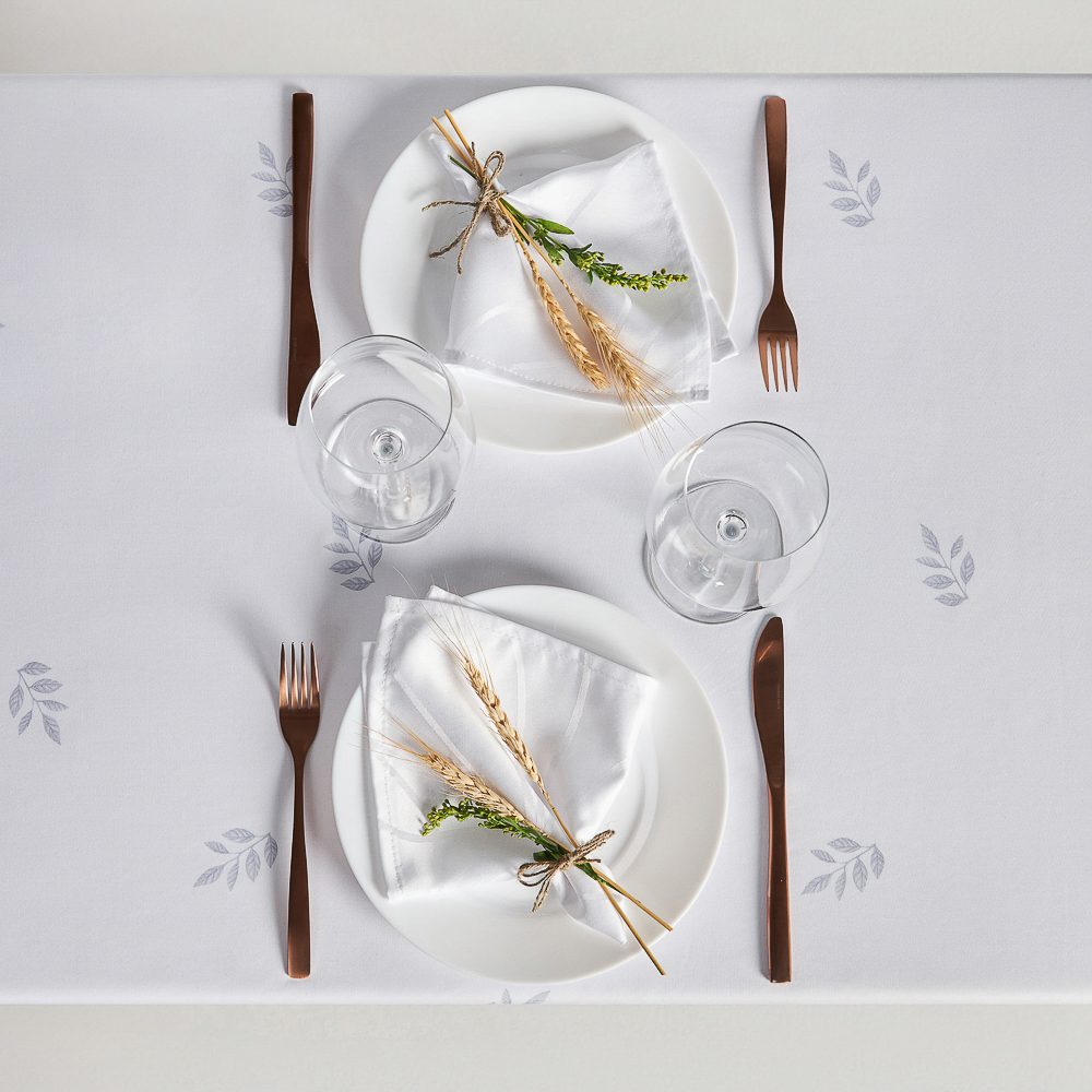 PROVANCE Маковое поле Скатерть текстильная 140х180см с водоотталкивающей пропиткой, 100% полиэстер, арт.№ 488-096