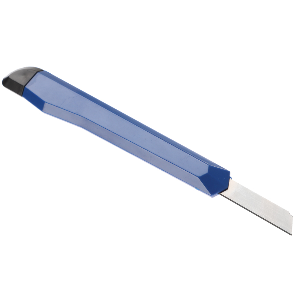 Нож канцелярский ClipStudio малый, лезвие до 9мм, 13х2см, ассорти 4 цвета, в пакете, арт.№ 102-068