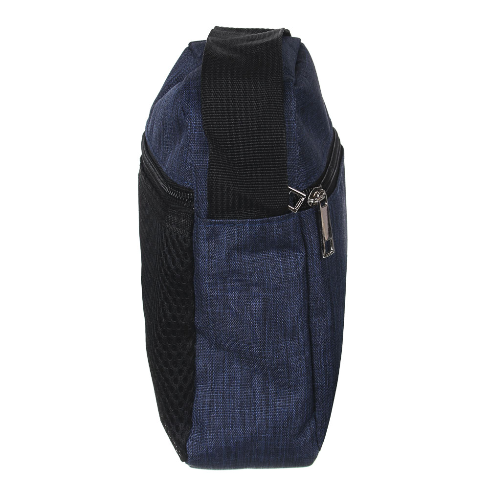 ЮL Сумка мужская на длинном ремне, полиэстер, 20х15х7см, 3 цвета, 21-03, арт.№ 337-100