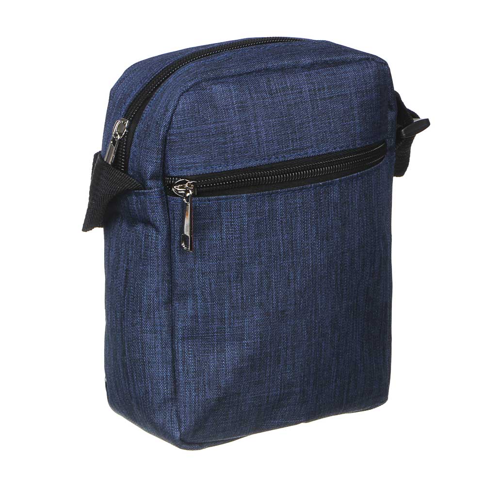 ЮL Сумка мужская на длинном ремне, полиэстер, 20х15х7см, 3 цвета, 21-03, арт.№ 337-100