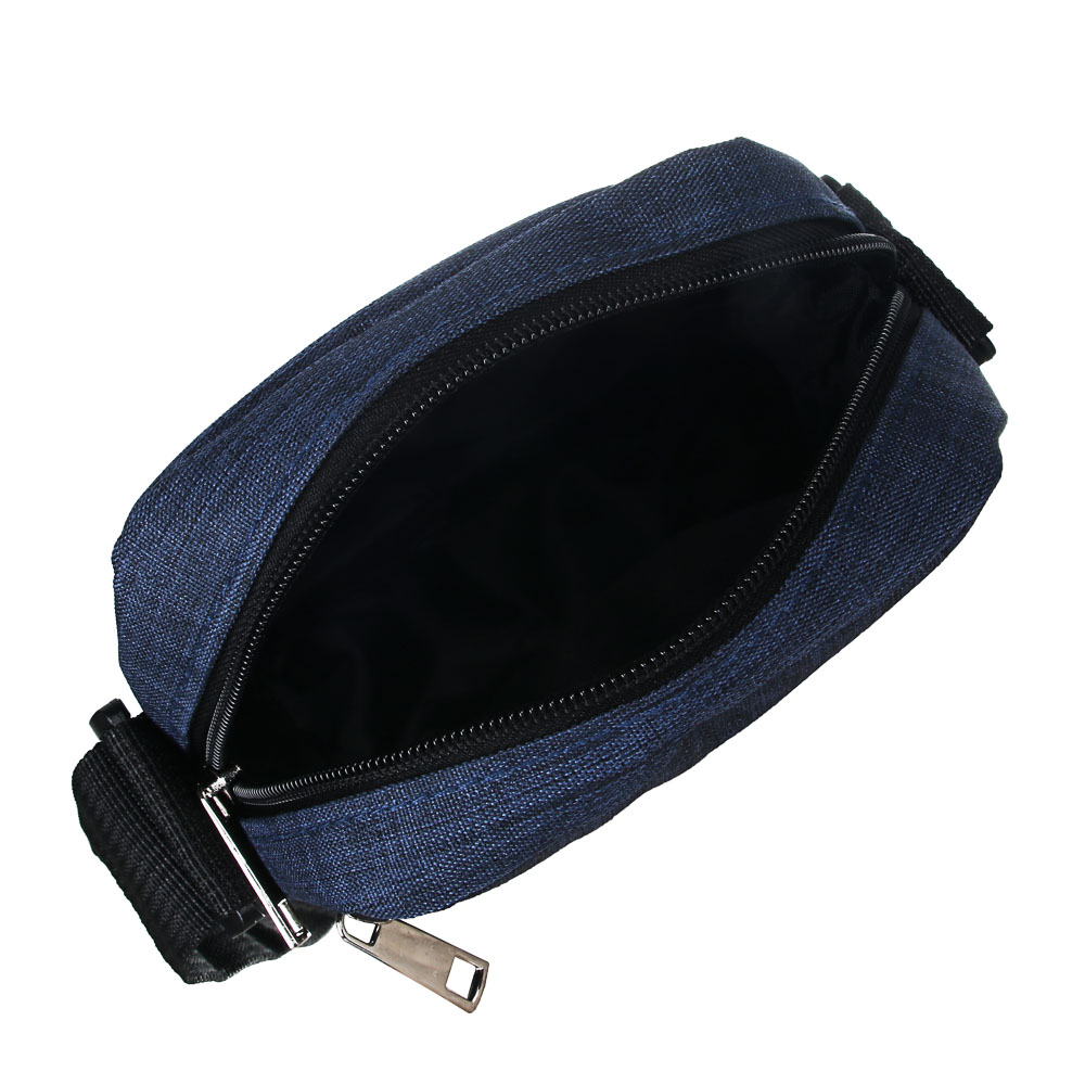 ЮL Сумка мужская на длинном ремне, полиэстер, 20х15х7см, 3 цвета, 21-03, арт.№ 337-100