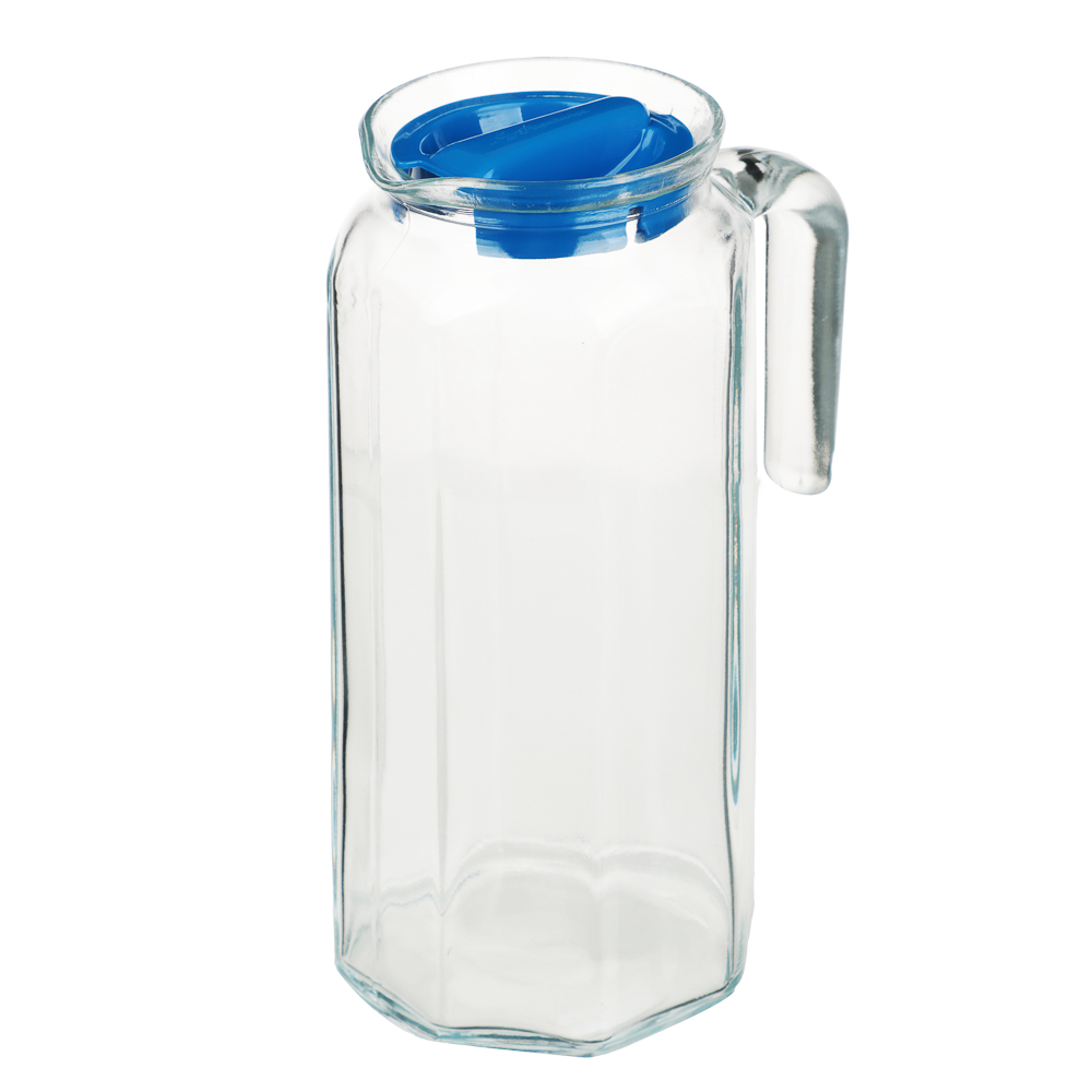 PASABAHCE  Кошем Кувшин с пласт. крышкой 1000 мл, стекло, арт.№ 878-598