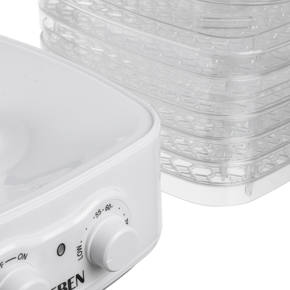 LEBEN Сушилка для овощей и фруктов, 250Вт, 5 уровней, арт.№ 288-001