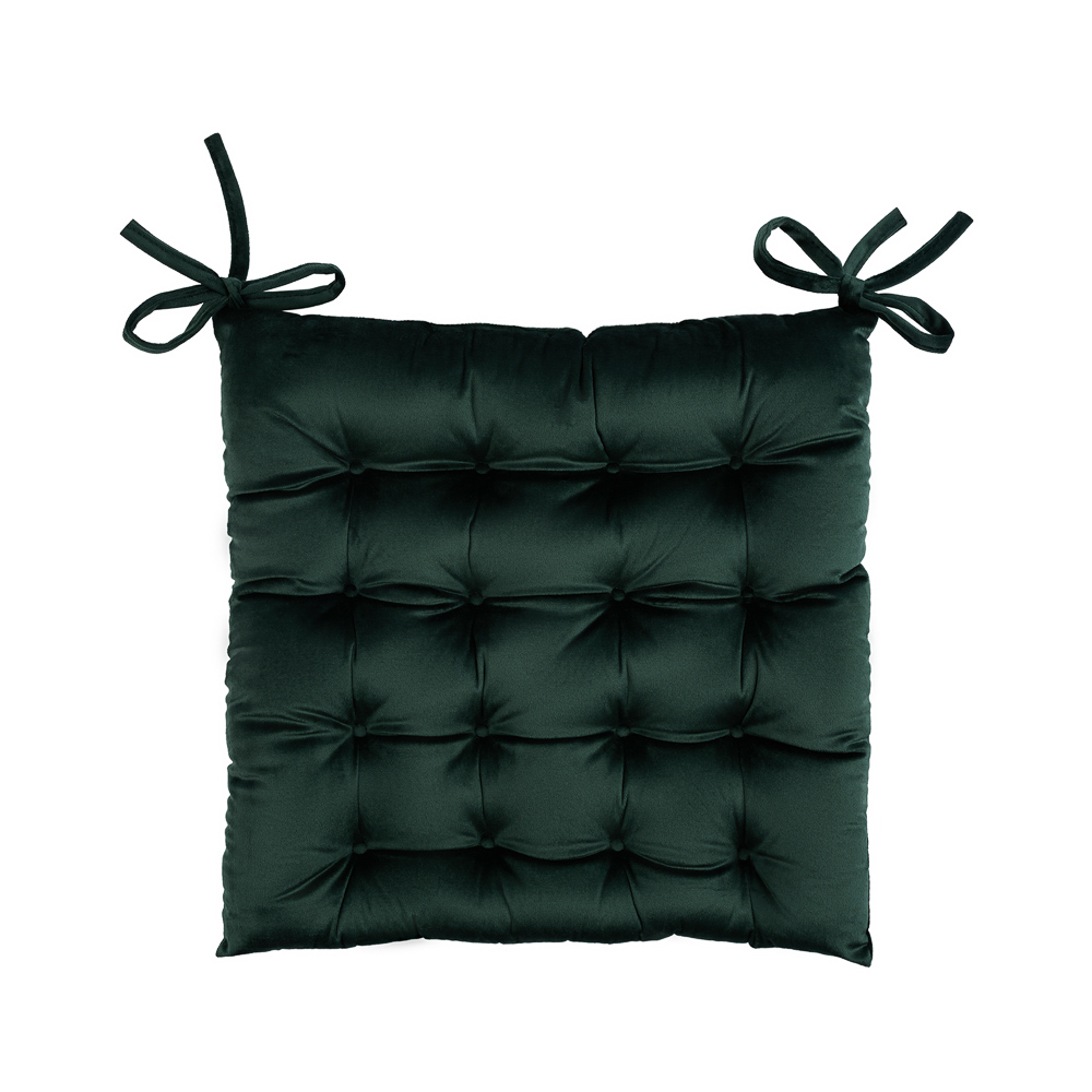 PROVANCE Эвкалипт Подушка на стул, 100% полиэстер, 38х38см, зеленый, арт.№ 486-014