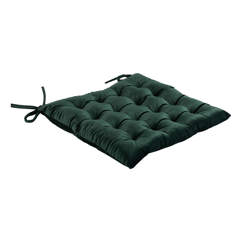 PROVANCE Эвкалипт Подушка на стул, 100% полиэстер, 38х38см, зеленый, арт.№ 486-014