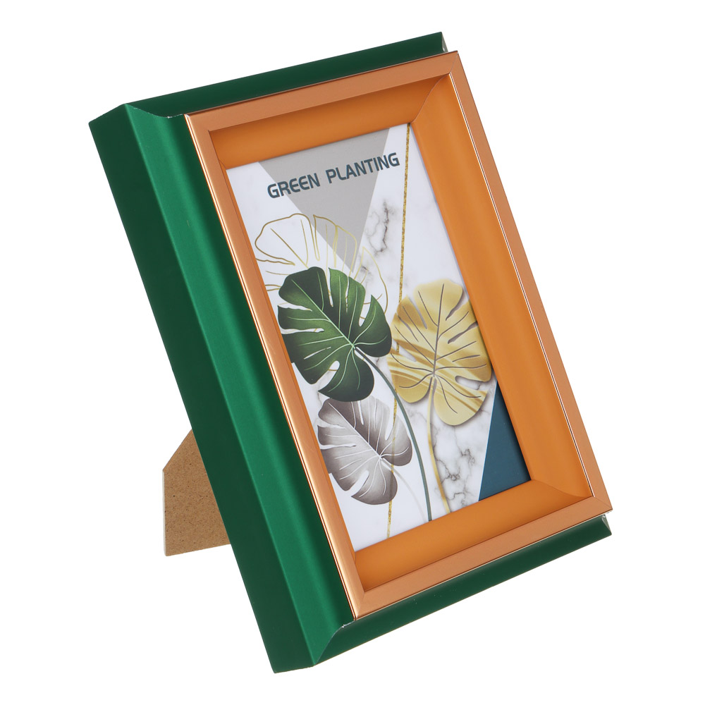 Фоторамка, 10х15 см, пластик, стекло, арт.23-54, арт.№ 520-817