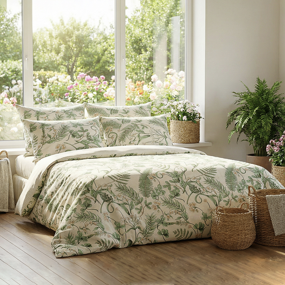 PROVANCE Мосс Комплект постельного белья 2 (4 предмета), бязь, 2 дизайна, арт.№ 421-385