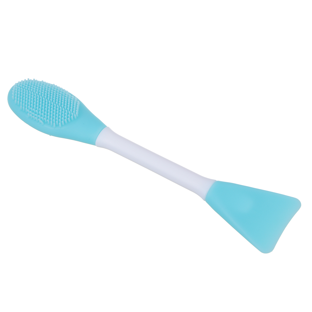 ЮНИLOOK Щеточка для умывания с лопаткой, ТПР, пластик PP, 16,5см, 2 модели, 3 цвета, ВЗ24-69, арт.№ 357-367