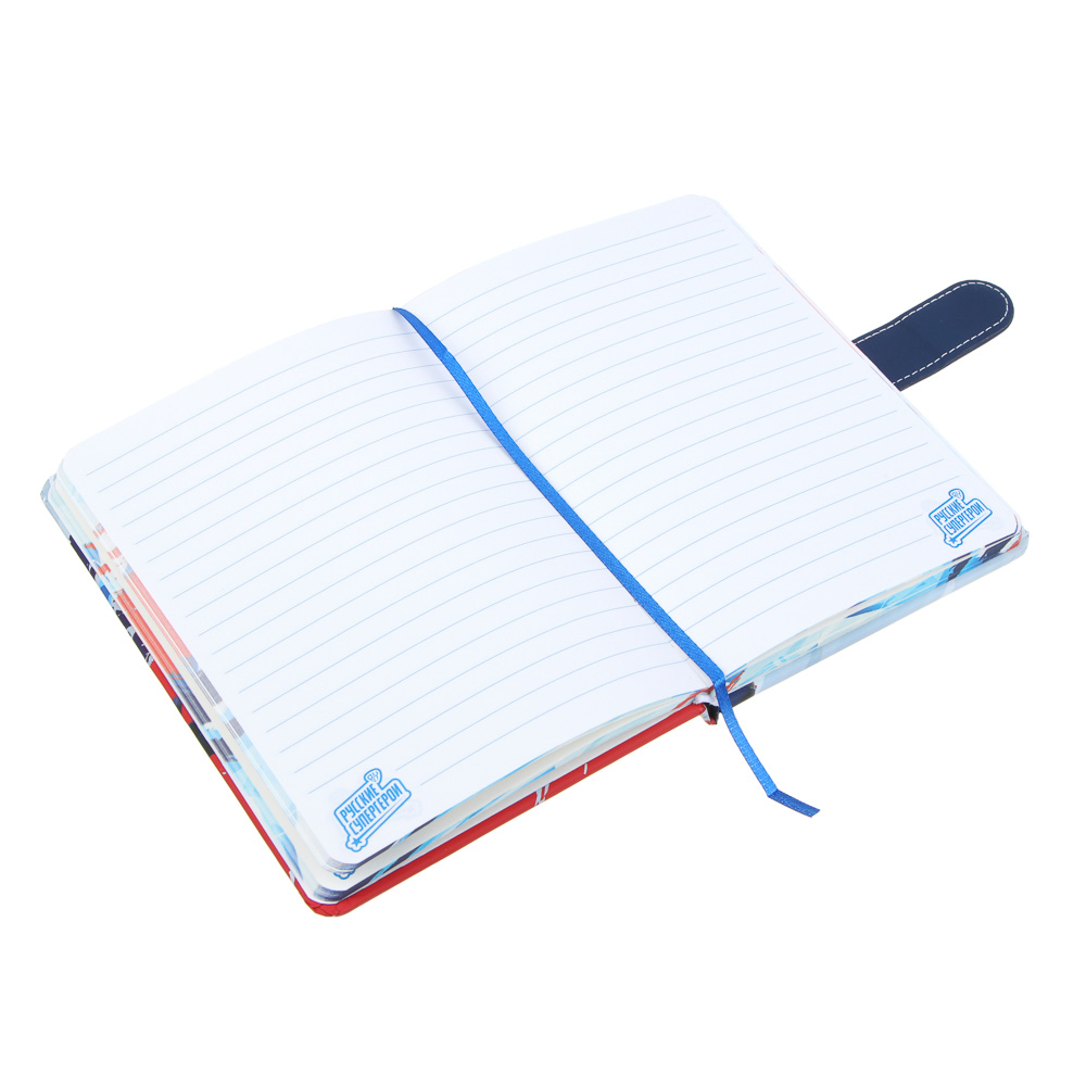 BY Русские Супергерои Зап.книжка 17,8х13см, 112л., тв.обл.с порол., ПУ "софт тач", магнит,"Пересвет", арт.№ 557-087