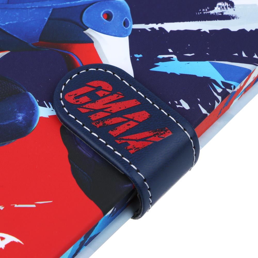 BY Русские Супергерои Зап.книжка 17,8х13см, 112л., тв.обл.с порол., ПУ "софт тач", магнит,"Пересвет", арт.№ 557-087